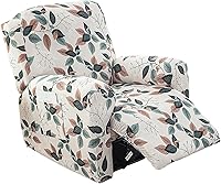 Vista 41 de Eco-Ancheng - Juego de fundas protectoras para sillón reclinable, 4 piezas protectoras antideslizantes, con bolsillos de almacenamiento, protector