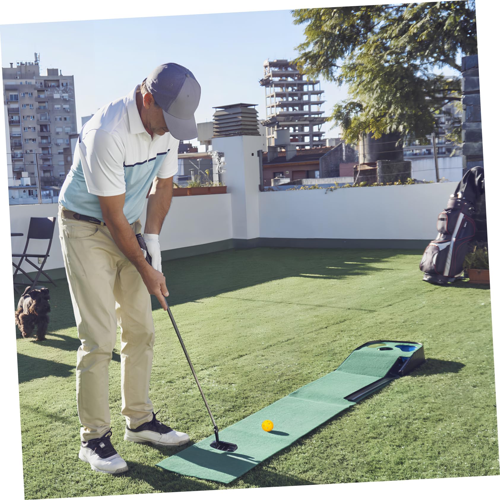 ifundom Golf Übungsbälle Leichte Kunststoffbälle Für Indoor Training Hochsichtbar Langlebig Für Swing Übungen Und Für Heimgebrauch Und Garten