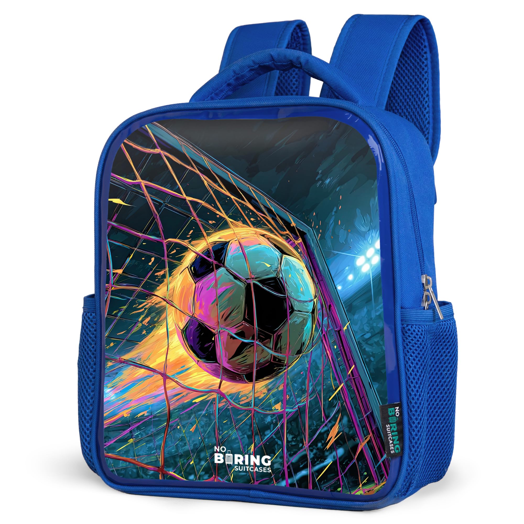 NoBoringSuitcases© Mochila Infantil Mochilas Escolares Negro Morral | 8L - Preescolar Bebe De Guardería Adolescente Pequeña Bolsa Colorido Unisex Backpack