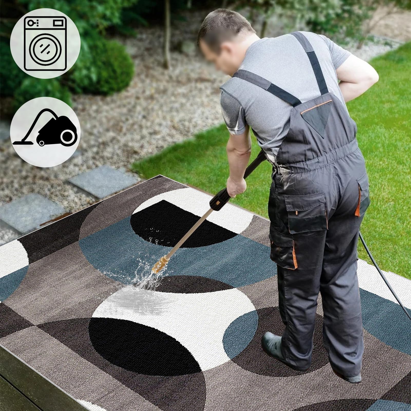 90 x 140 cm Alfombrilla Protectora para Silla de Oficina, Alfombra Silla de Oficina para Suelos Duros, Alfombra Gaming Suelo, Alfombrilla de Escritorio para Parquet, Protector Suelo Silla Ruedas