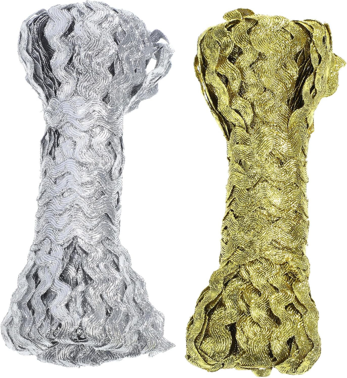 Wavy Lace Braided Trim 2 Rolls Upholstery Trim Decorative Braiding DIY Sewing Embellishment