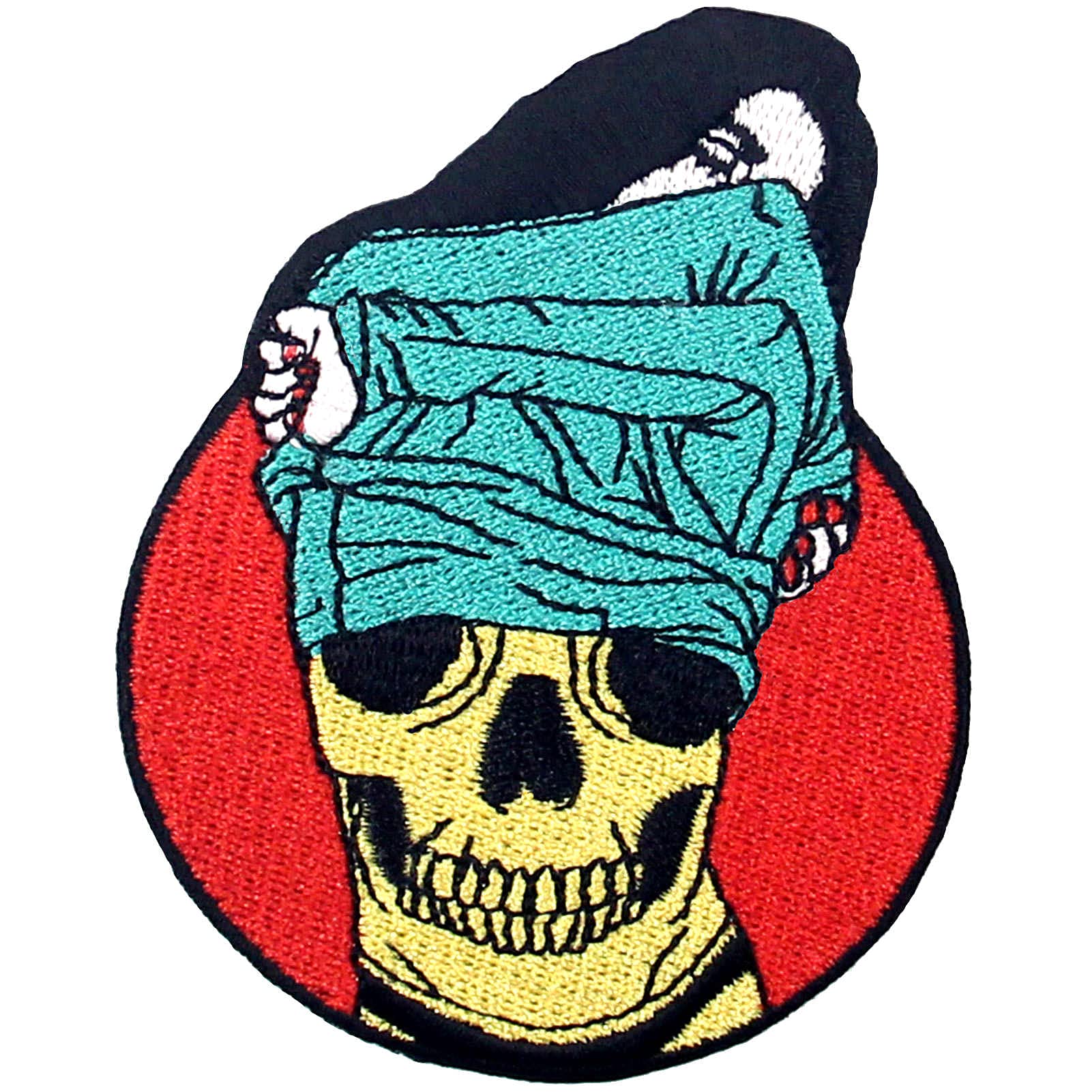 Release Your True Self from Beautiful Woman to Skull Patch Embroidered Applique Badge Iron On Sew On Emblem
