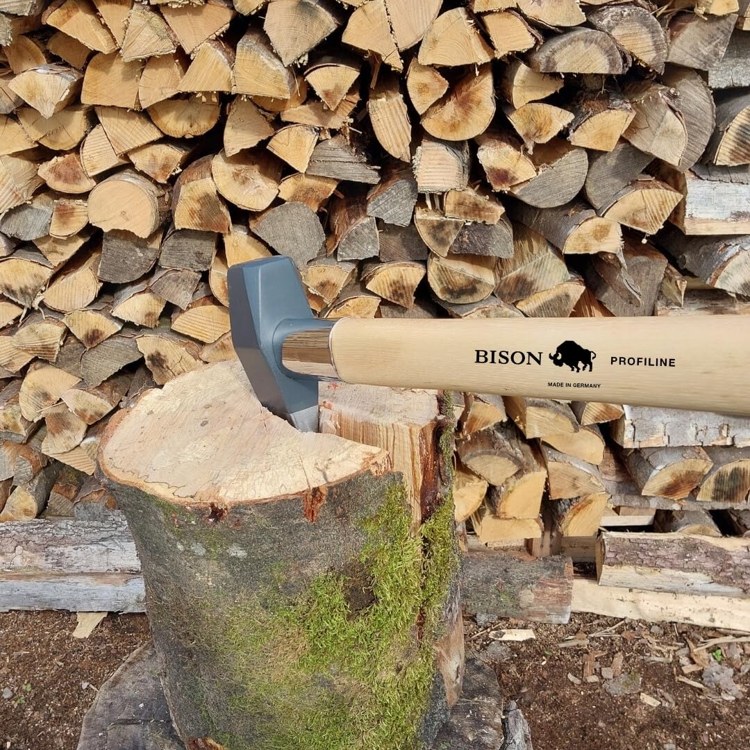 Bison Młotek rozłupujący Profiline 3000 g, długość 850 mm z ochronną tuleją stalową - profesjonalne narzędzie spełniające najwyższe wymagania