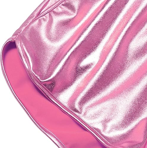 Miniatura 3 de Mirawise Girls Metallic Shorts Shiny Hot Pants Sparkly Dance Outfits Short Pants