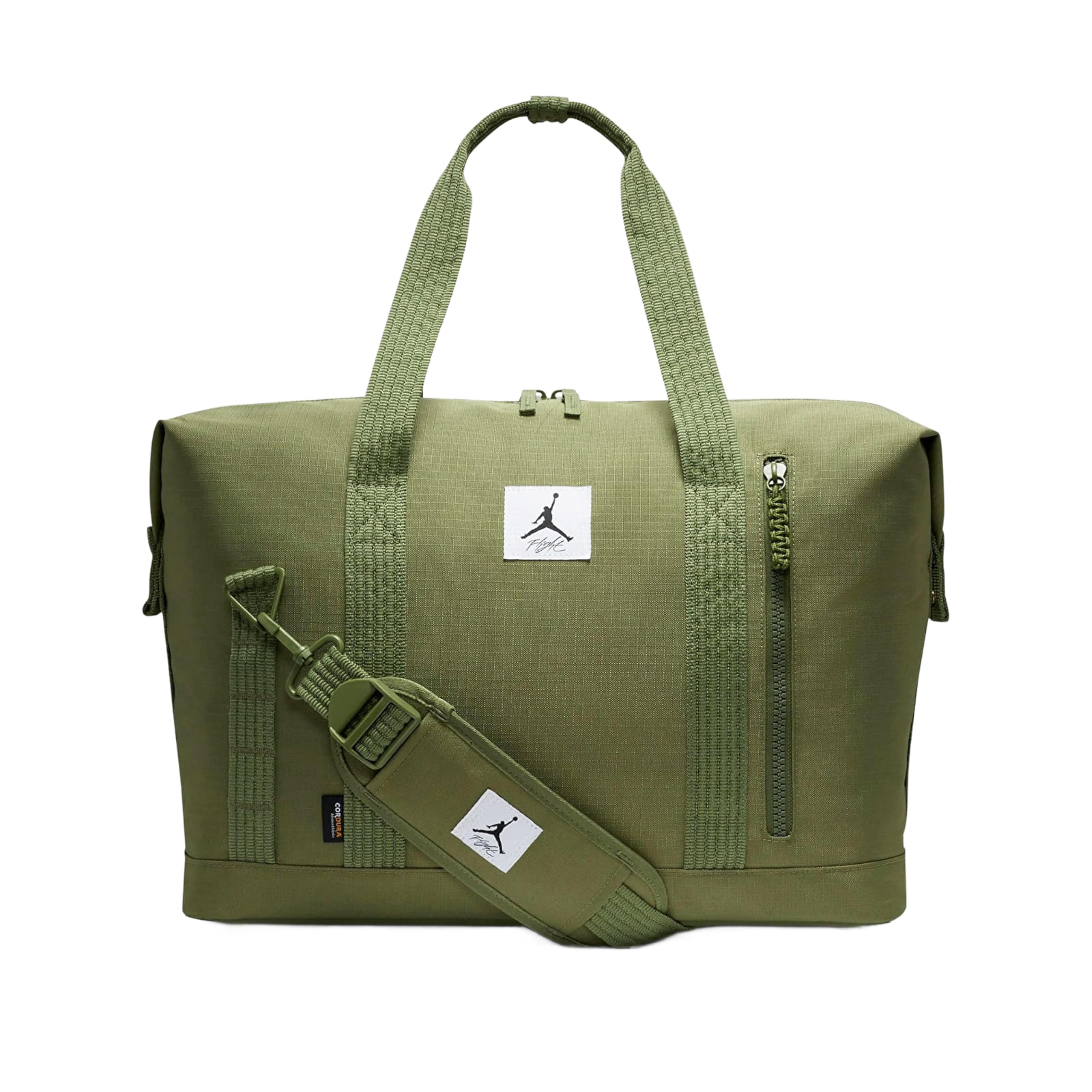 Jordan Jam Flight Duffle Mens Weekender Bag Olive One Size