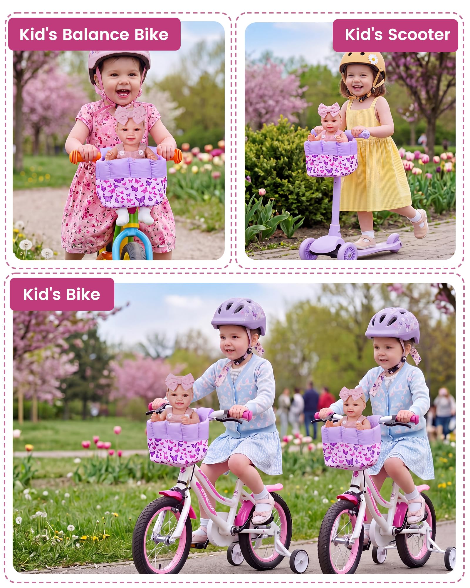 Doll Bike Seat for 12 Inch Dolls - Ride Along! -5 Doll Bike Seat for 12 Inch Dolls - Ride Along! -5