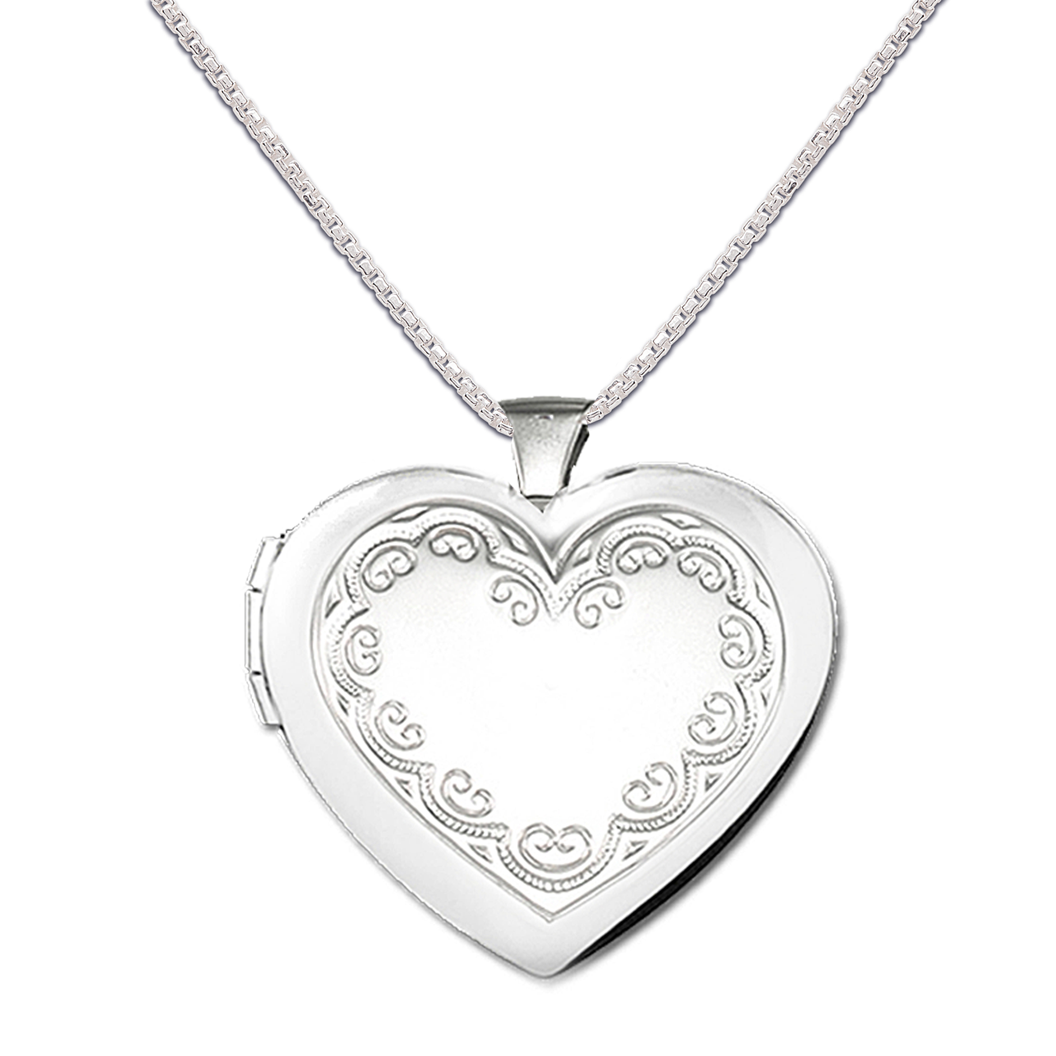 リトルサニーバイト　heart locket necklace / SILVER little sunny bite (リトルサニーバイト)heart locket necklace
