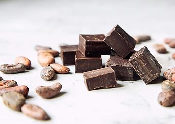Food to Live Organic Cacao Beans, 1 Pound - Non-GMO, Keto, Vegan, Dry, Bulk, Rich in Dietary Fiber, Copper, Manganese, Magnesium, Zinc and polyphenols. Great Cocoa for Chocolate Making, Sirtfood