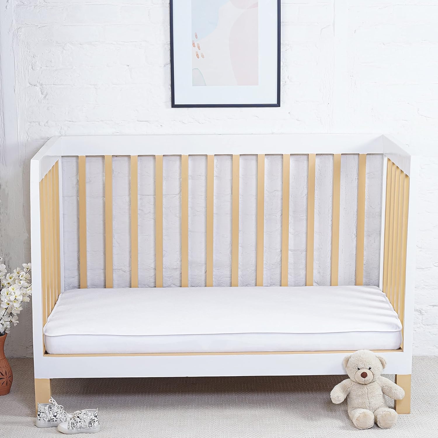 Sheet Story Ackly Waterproof Cot Bed Mattress Protector 140x70 cm