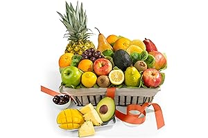 A Gift Inside Tropical Abundance Fruit Basket