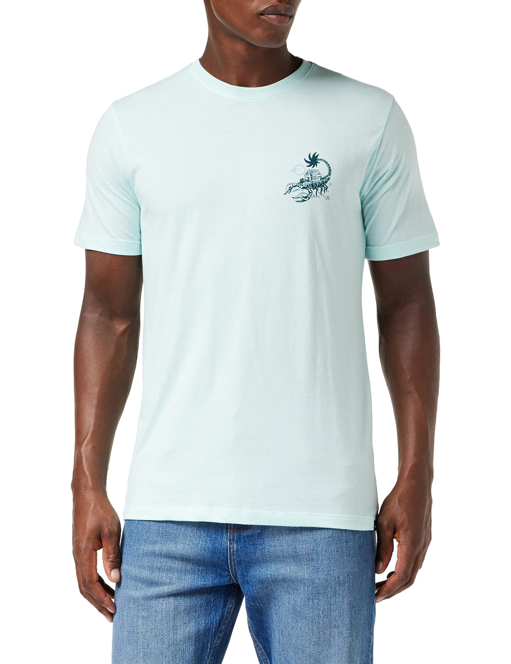 HurleyMen's Evd Wash Poison + Palapas Tee Ss T-Shirt