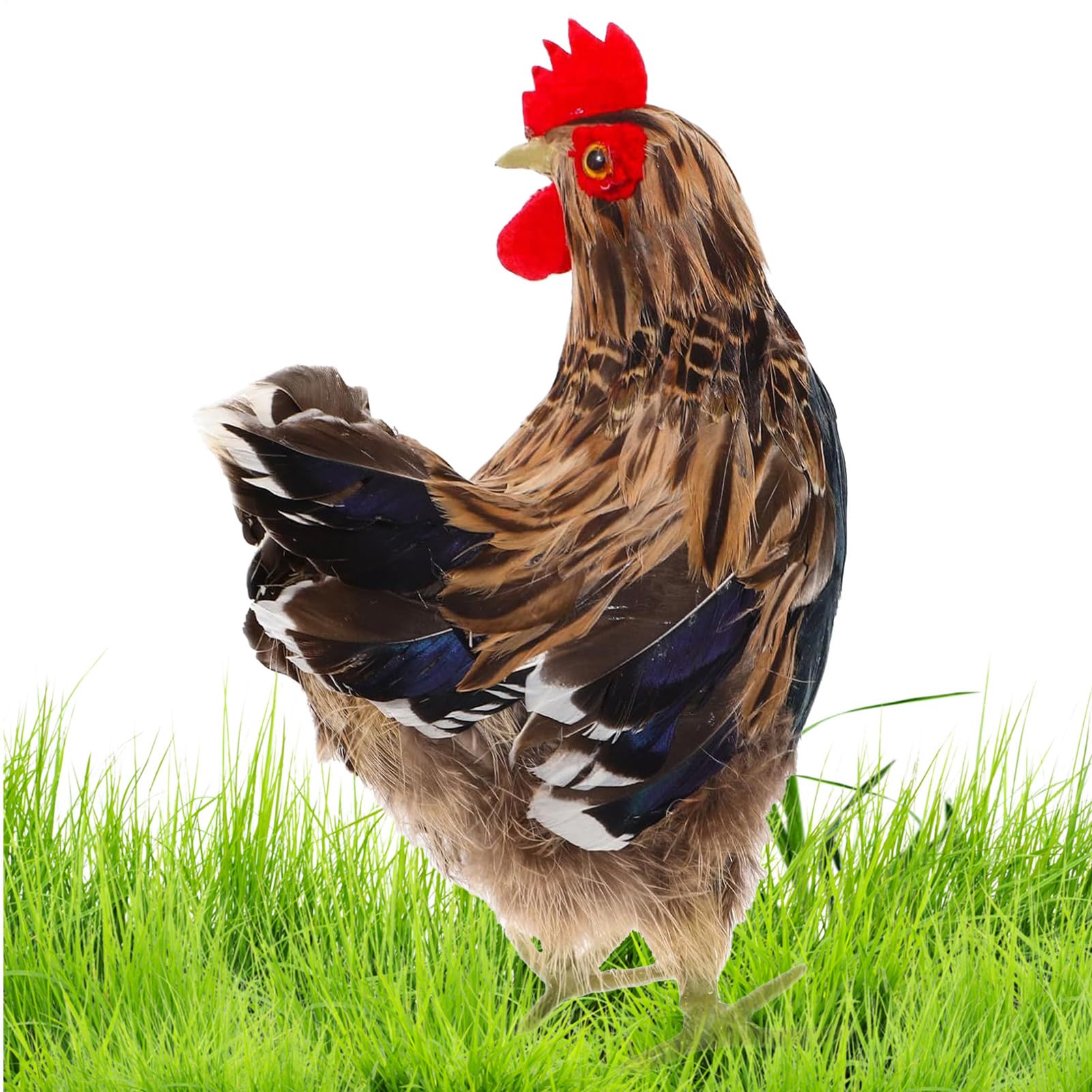 Figurines de poulet pour égayer un jardin triste ou une pelouse
