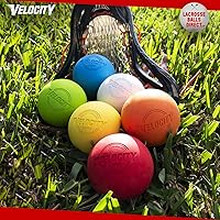Vista 6 de Pelotas de lacrosse Velocity - 1, 2, 3, 6, 12, 18, 24, 36, 60 y 120 paquetes - para práctica, tamaño oficial aprobado por la NFHS y la universidad