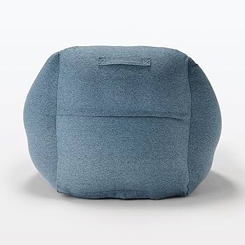 Amazon｜空気でできたソファ ネイビー 幅95×奥行95×高さ72.5cm