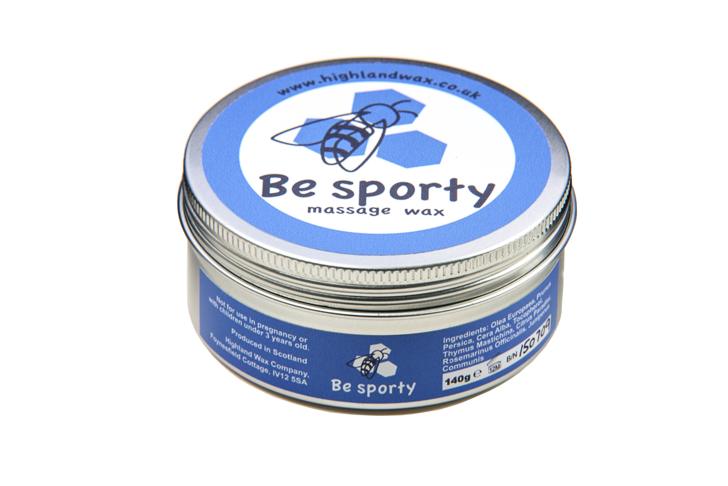 Be Sporty Massage Wax (140g)