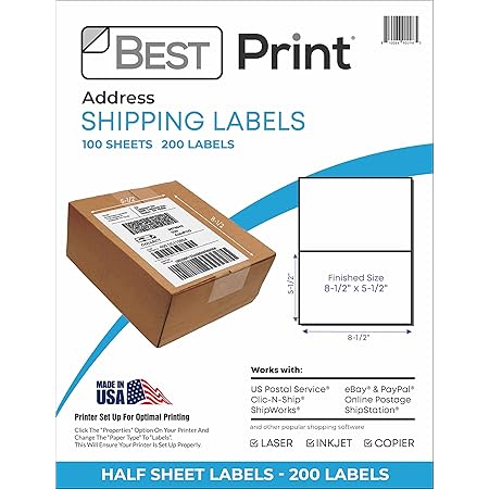 Amazon.com : JAM PAPER Return Address Labels - Standard ...