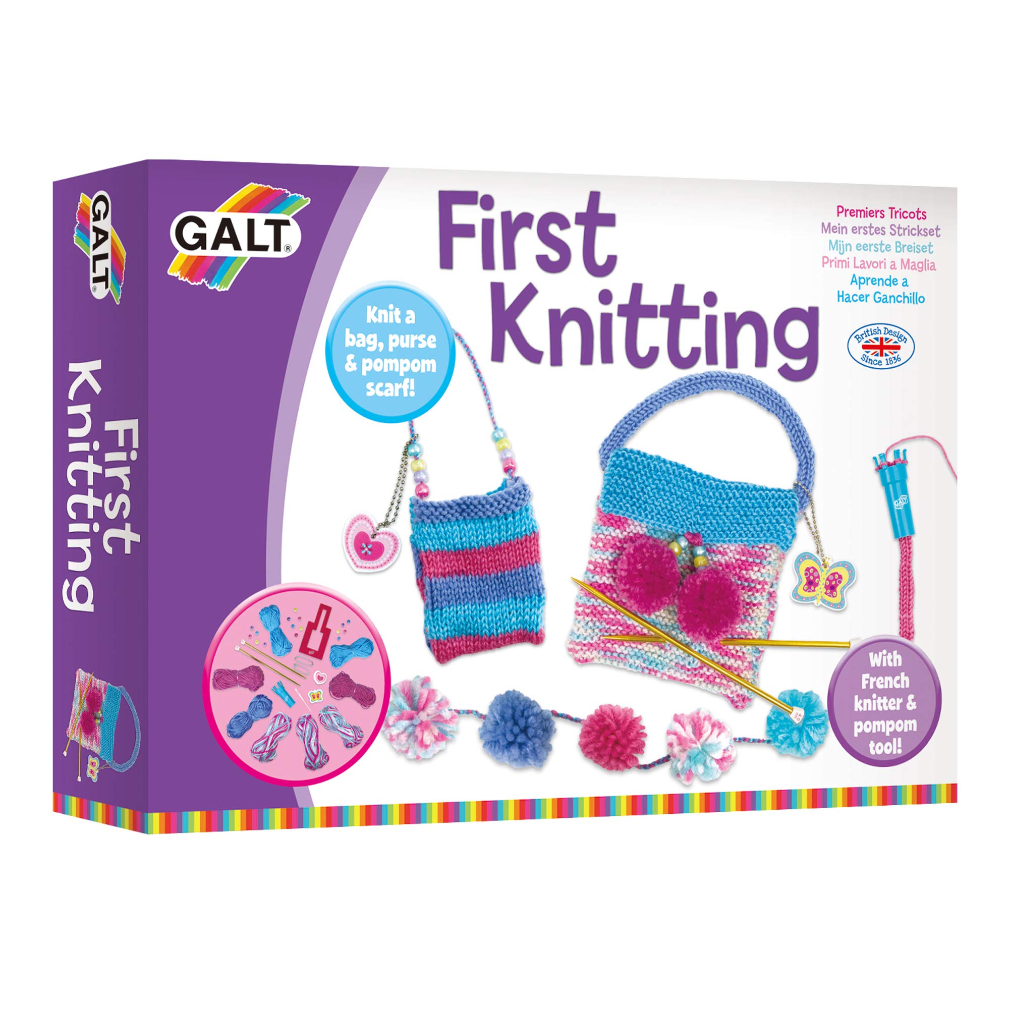 Galt GA1003460 First Knitting Kit 