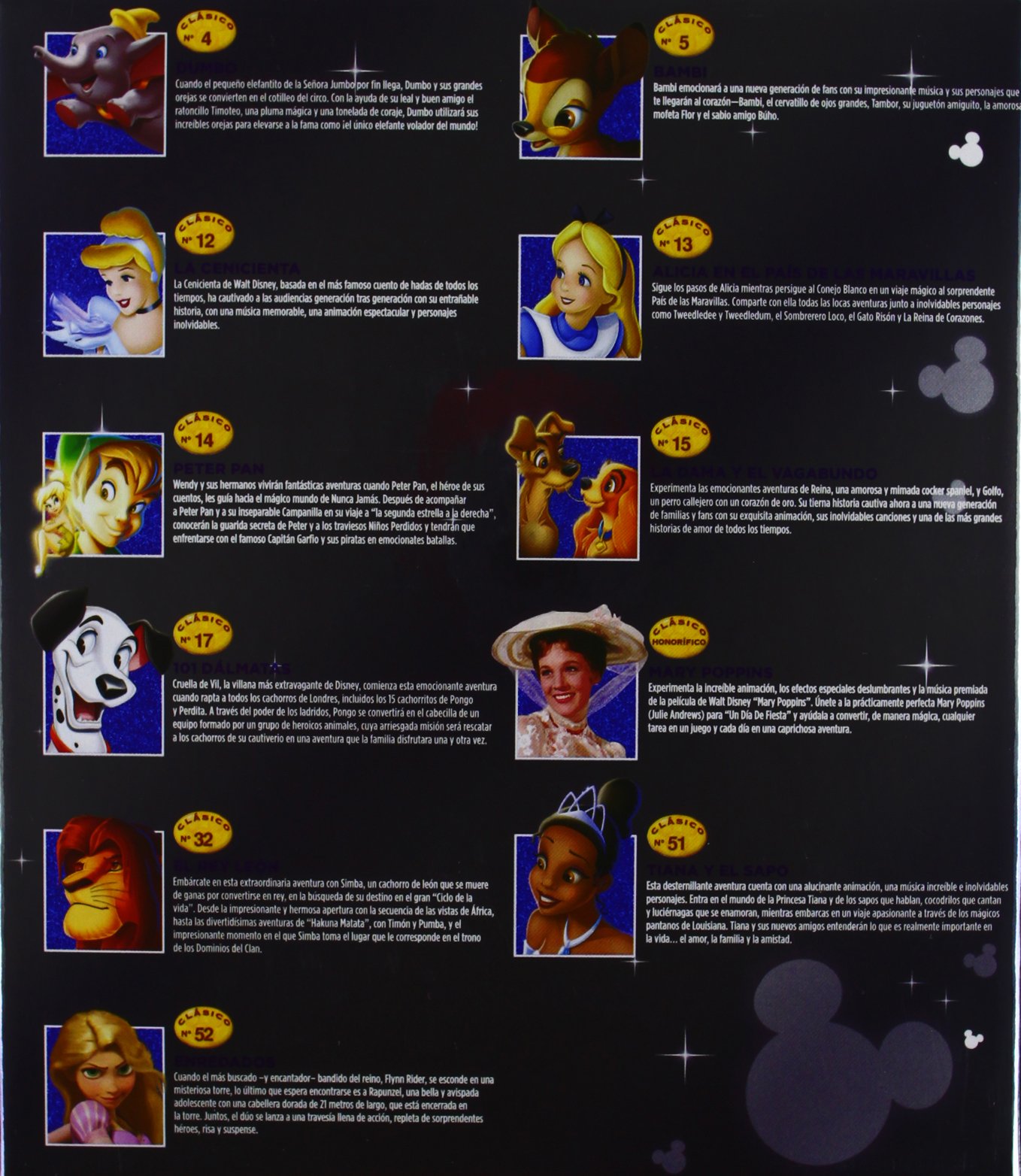 Pack Cofre Clásicos Disney (11 películas)