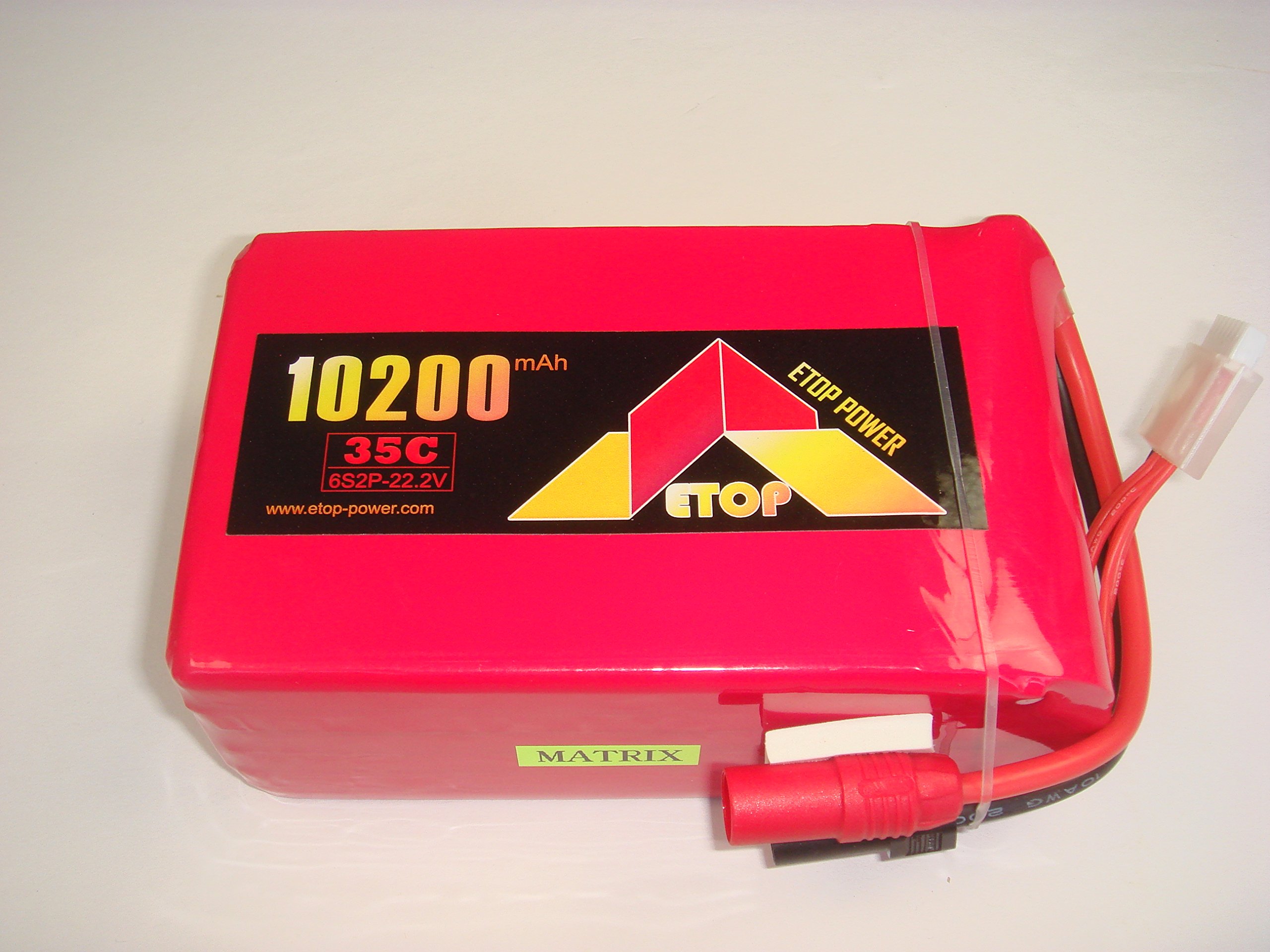 Amazon | ETop Power: 22．2V－10200mAh（35C）AS150 