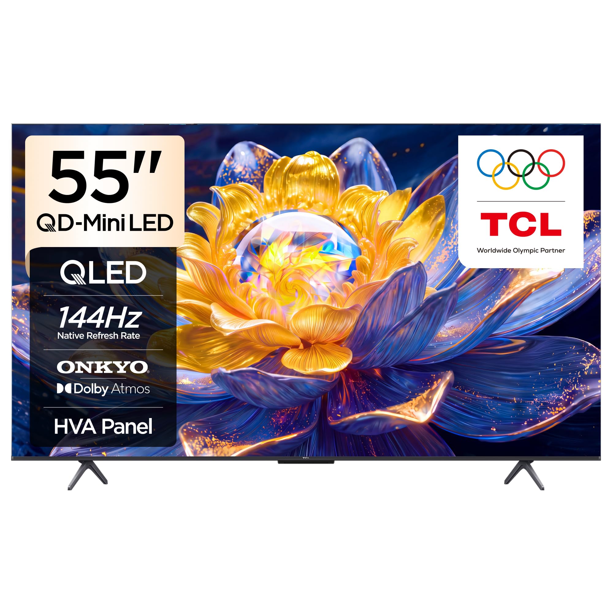 TCL 55 inç Akıllı TV 55Q6C 4K QD-Mini LED Renkli Quantum…