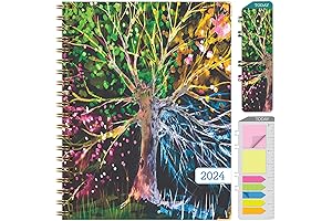 2024 Black Hardbound Planner