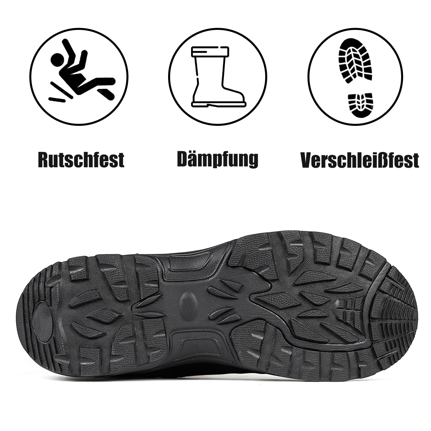 TLOLA Winterstiefel Herren Wasserdicht Winterschuhe Warm Gefüttert | Schneestiefel Leicht Wanderschuhe Trekkingschuhe Rutschfest Stiefel Herren Ski Outdoor Boots Herren