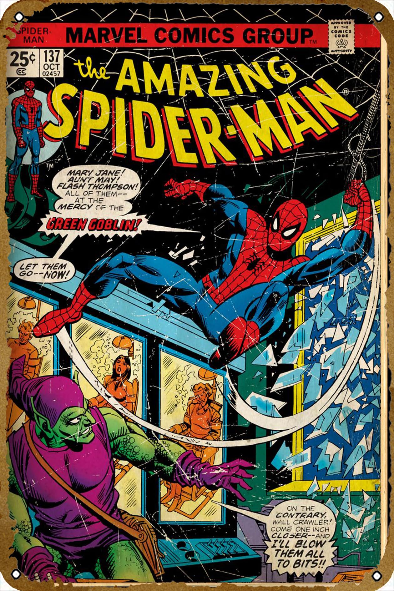 goblin ゴブリン　ポスター　直筆 Amazon.co.jp: グリーンゴブリンコミック ポスター コミック