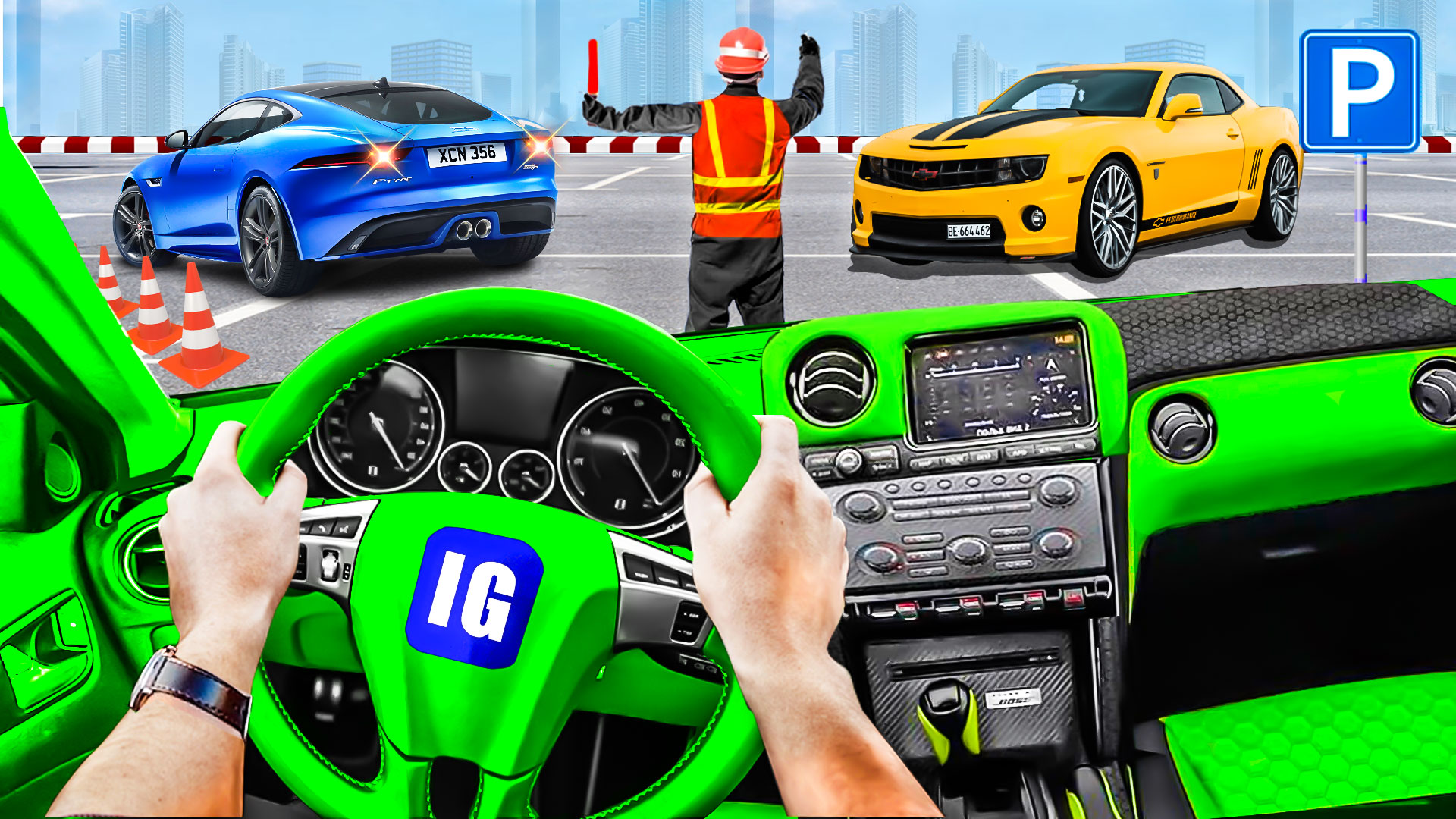 Crazy Car Parking GameCar Parking and Driving School Games Parking