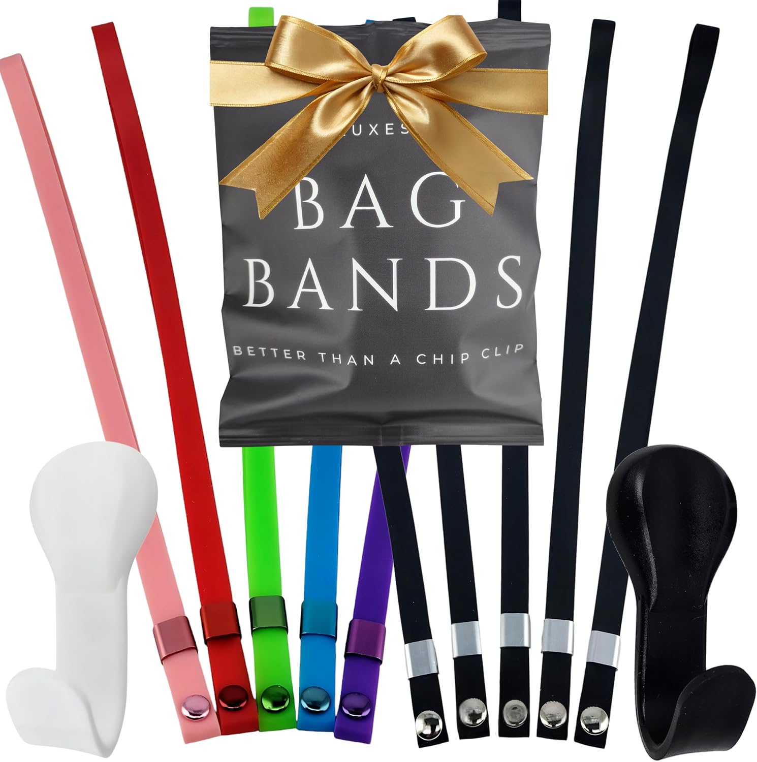 Set of (Multi-Color) + (Set of Black) Kitchen Bands Bundle