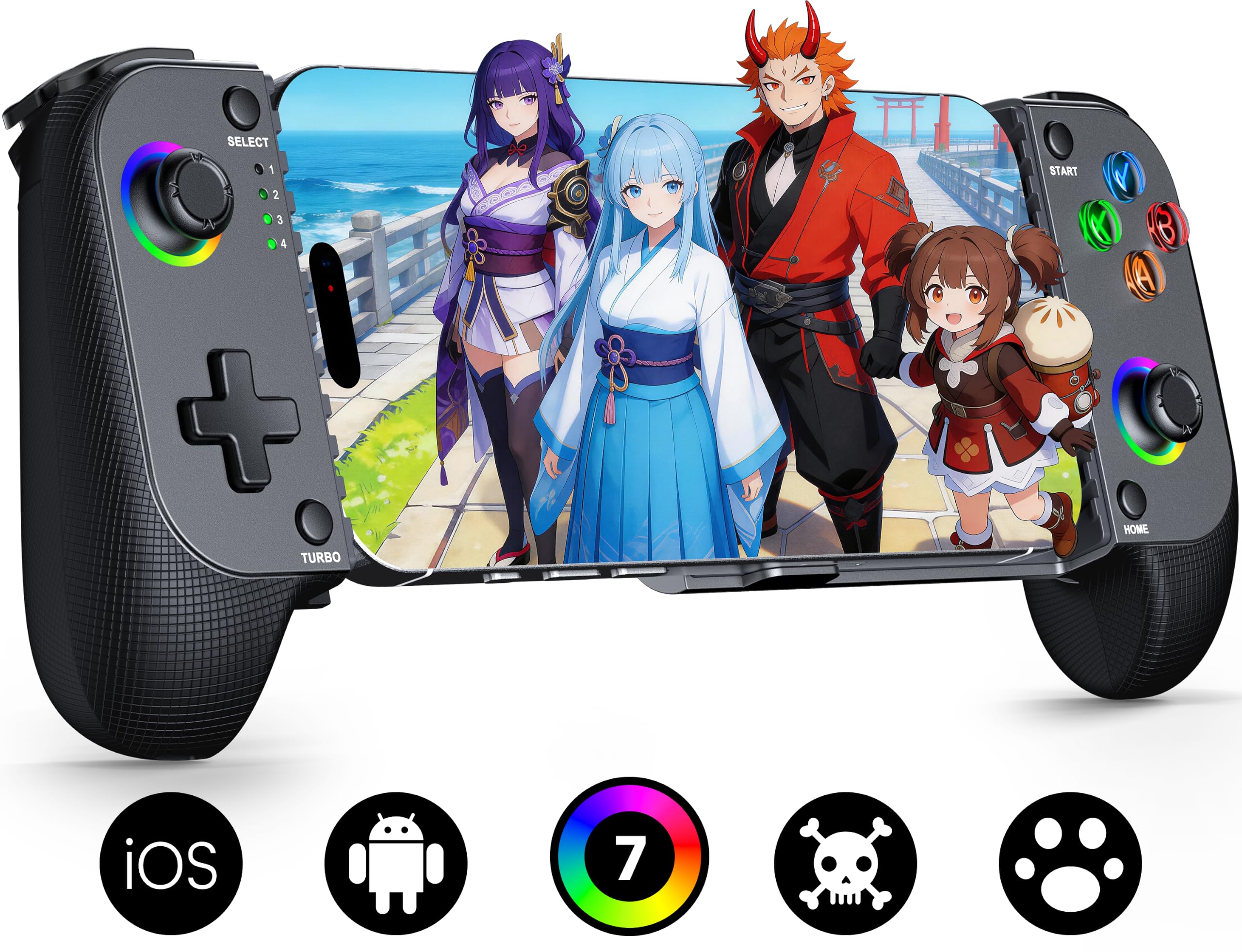 Photo 1 of Mocagen MC1 Bluetooth Gaming Controller for iPhone & Android