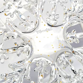 Amazon.co.jp: VGOODALL キラキラ光る雪の結晶のつららら