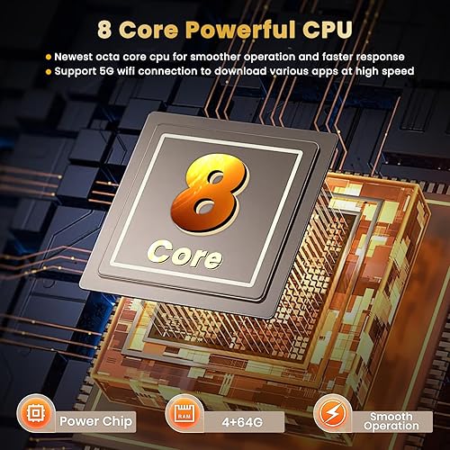 Miniatura 10 de Hikity Estéreo de coche Android de 9 "para Honda Civic 2013-2017 inalámbrico Carplay Android Auto GPS navegación estéreo Bluetooth coche receptor de