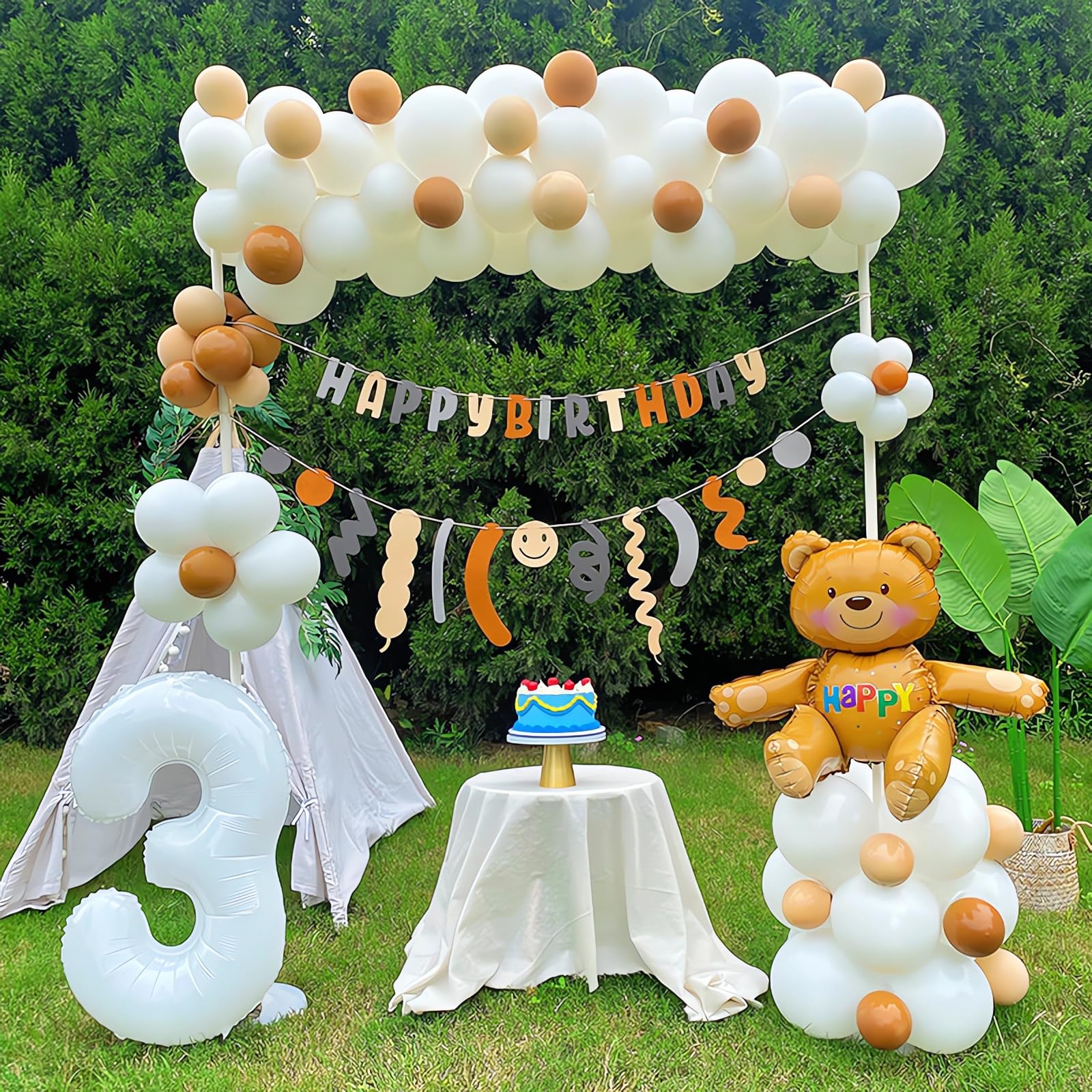 Balloon Arch Kit - Balloon Column Stand Kit for Floor with Base and Pole Balloon Tower Decorations for Wedding, Birthday Party and Event Decorations