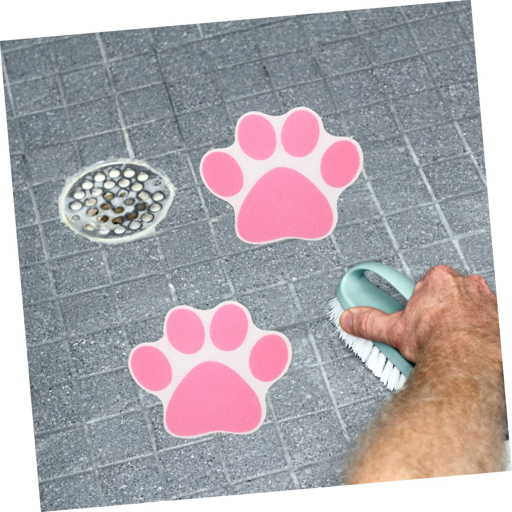 MAGICLULU 50stücke Antirutsch Aufkleber Mit Süßem Pfotenmotiv Für Dusche Und Küche rutschfeste Bodensticker Für Badezimmer Und Treppen