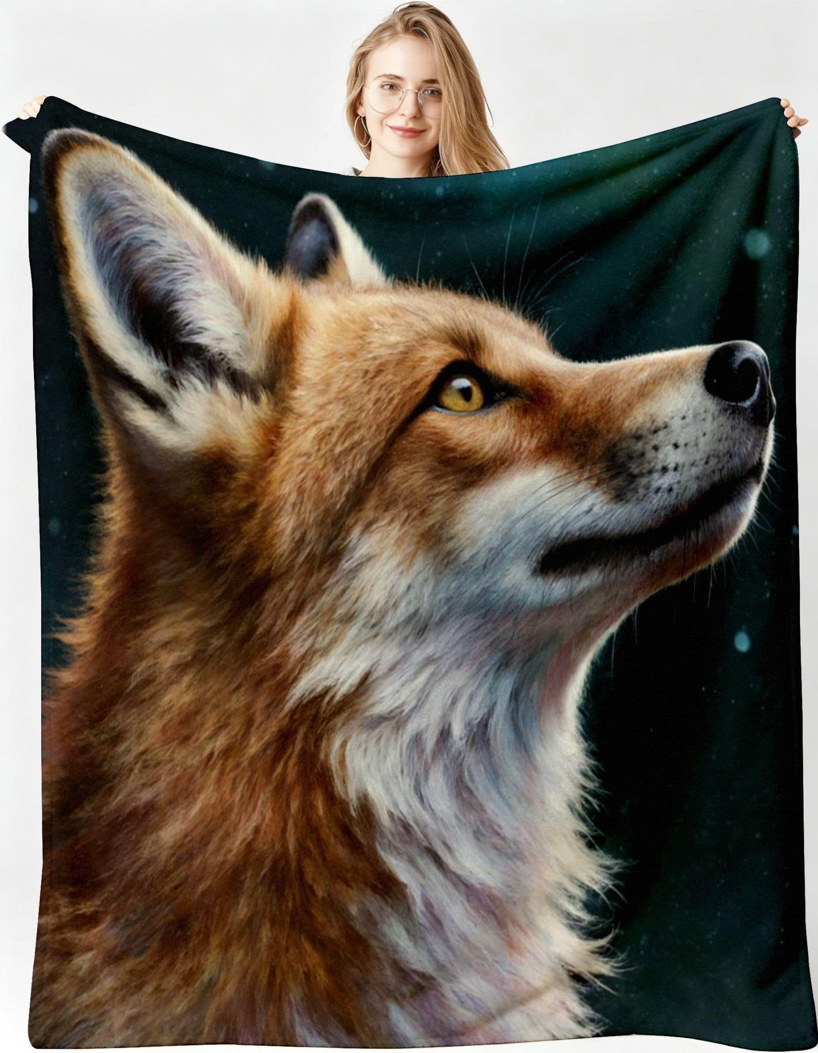 Manta Grande 180x220 cm Zorro Verde Polar Franela Térmica-A134