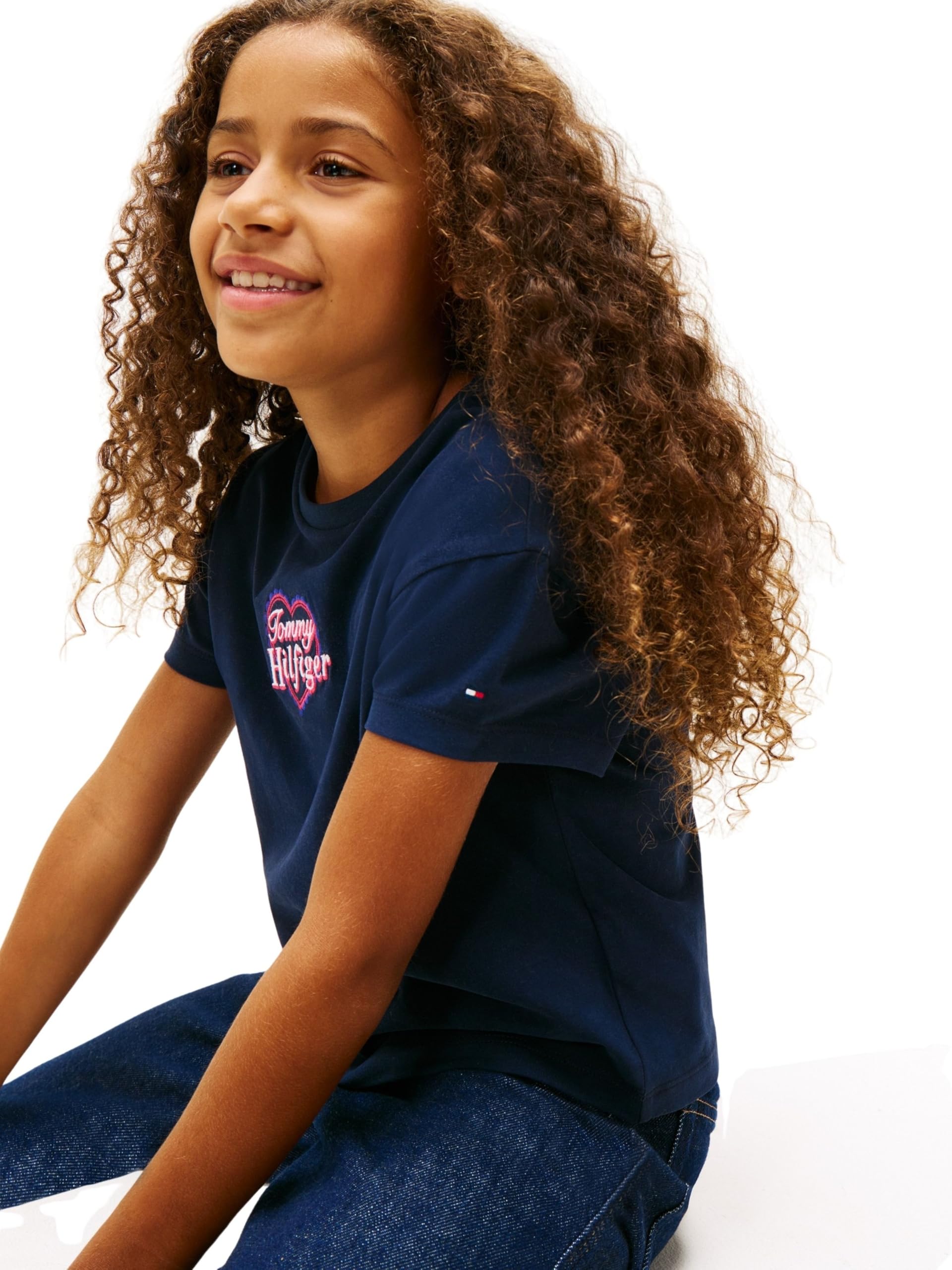 Tommy Hilfiger Camiseta S/S para Niñas