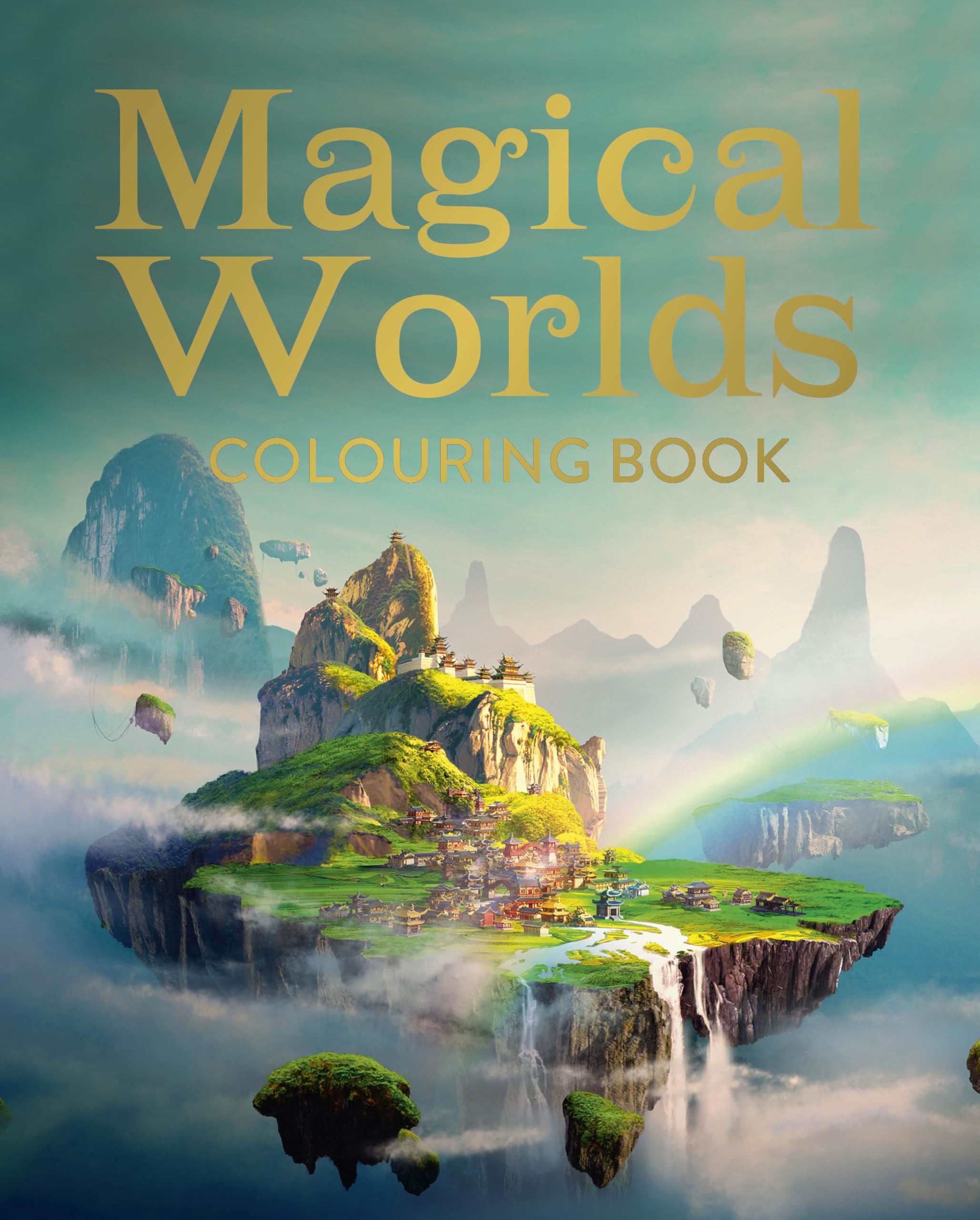 Magical Worlds Colouring Book (Arcturus Creative Colouring)