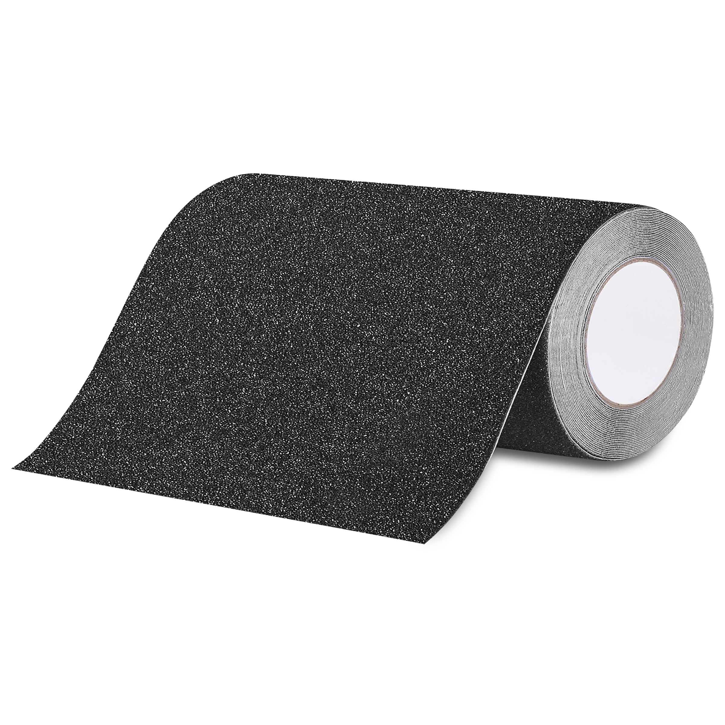 Bande Antidérapante Escalier, 25cm*5m, Ruban Antidérapant Adhésif, Ruban Autocollant Anti-Dérapante, Bande Sécurité Antidérapant, aux Escaliers Intérieurs et Extérieurs, imperméable, Noir