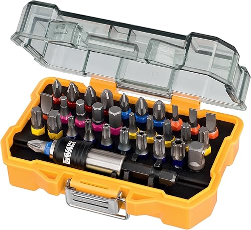 DEWALT - Set di avvitamento ad alte prestazioni con custodia rigida extra piccola 25 mm (32 pezzi), DT7969-QZ
