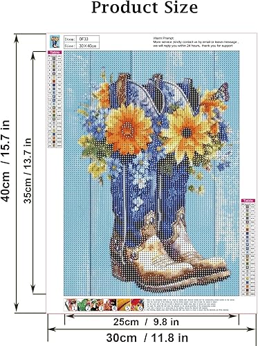 Miniatura 5 de DIYDECORFUN Kits de pintura de diamantes de Navidad para adultos, kit de belén de arte de diamantes 5D, taladros redondos completos para bricolaje,