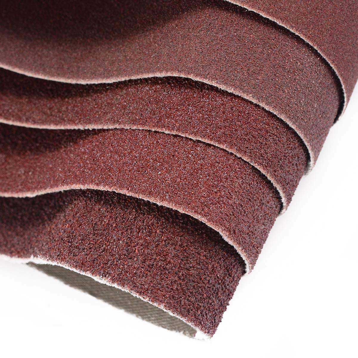 Belt Sander Paper, 10PCS/Set 457 * 75mm Sanding Belts 24-800 Grits Wood Soft Metal Polishing Sandpaper Abrasive Bands for Belt Sander Abrasive Tool(100#)