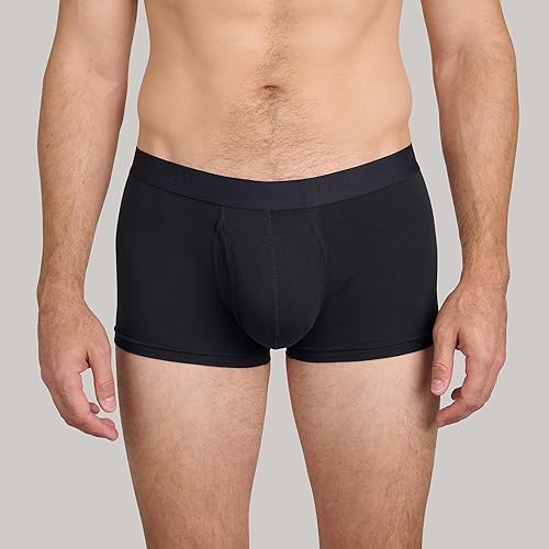 Miniatura 6 de MeUndies Ropa interior de algodón elástico para hombre con bragueta - Tela exclusiva de Tienda