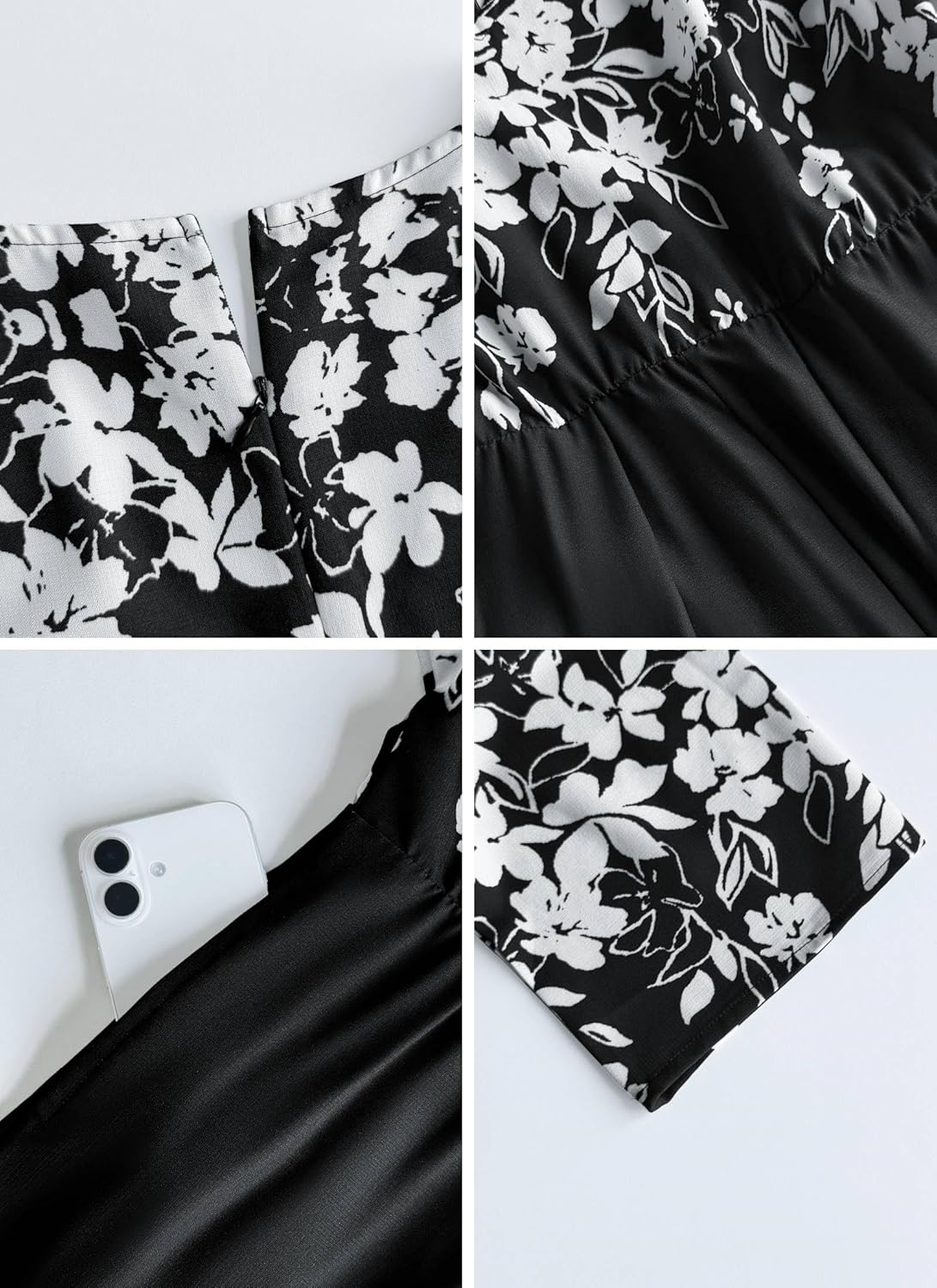 Jumpsuits for Women 2026 Summer Trendy Wrap V Neck Short Sleeve Wide Leg Pants Floral Print Rompers with Pockets