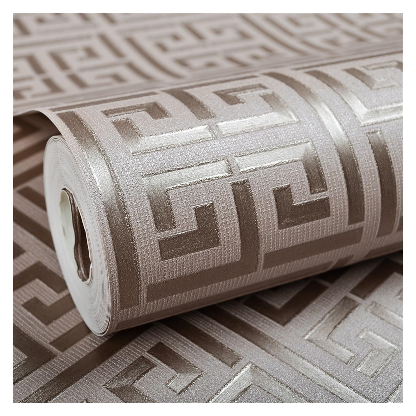 Wwpmnqd Color03 Wallpaper Modern Geometric Wallpaper Hotel Study Background Wall Pvc Bathroom Waterproof For Living Room(Color03)