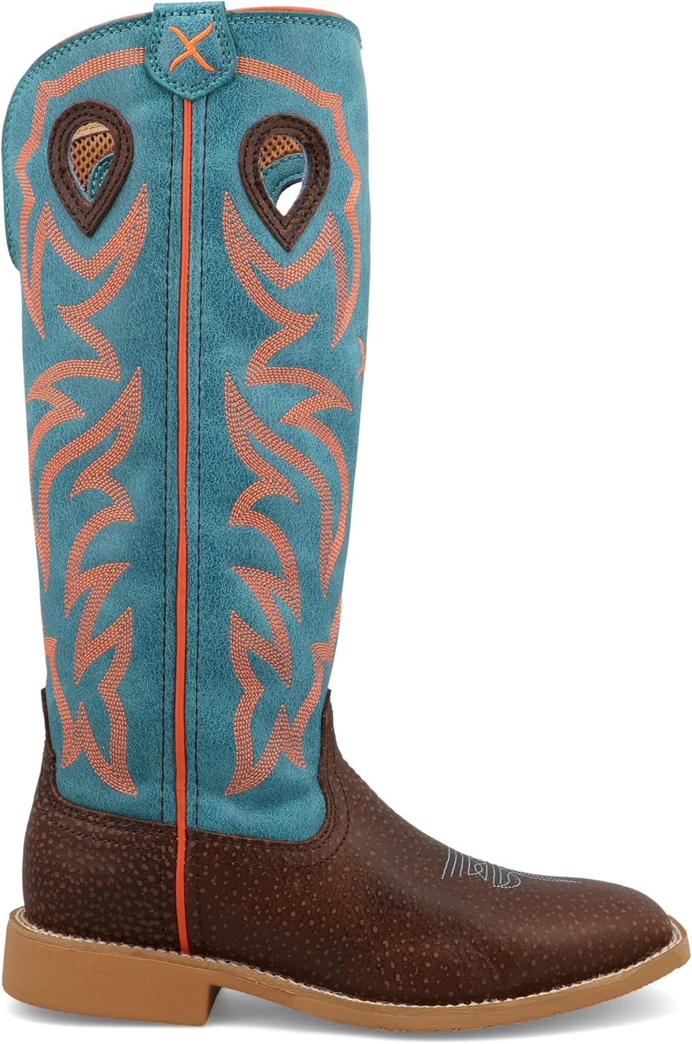 Twisted X Kid's Buckaroo, New Wide Square Toe