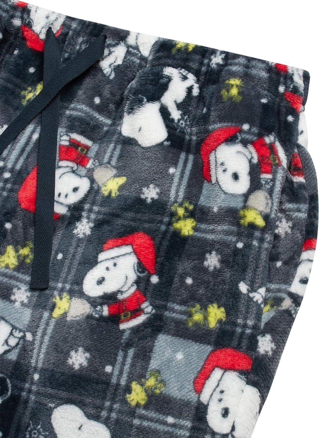 COCO BRANDS Mens Pajama Pants - Peanuts Snoopy Pajamas Breathable Soft Stretch Pajama Bottoms Sleep Pants for Men - Image 3