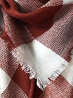 Vista 85 de Wander Agio - Bufanda envolvente con diseño a cuadros o triangular para mujer, cálida y larga, de punto, sensación de cachemira, chal