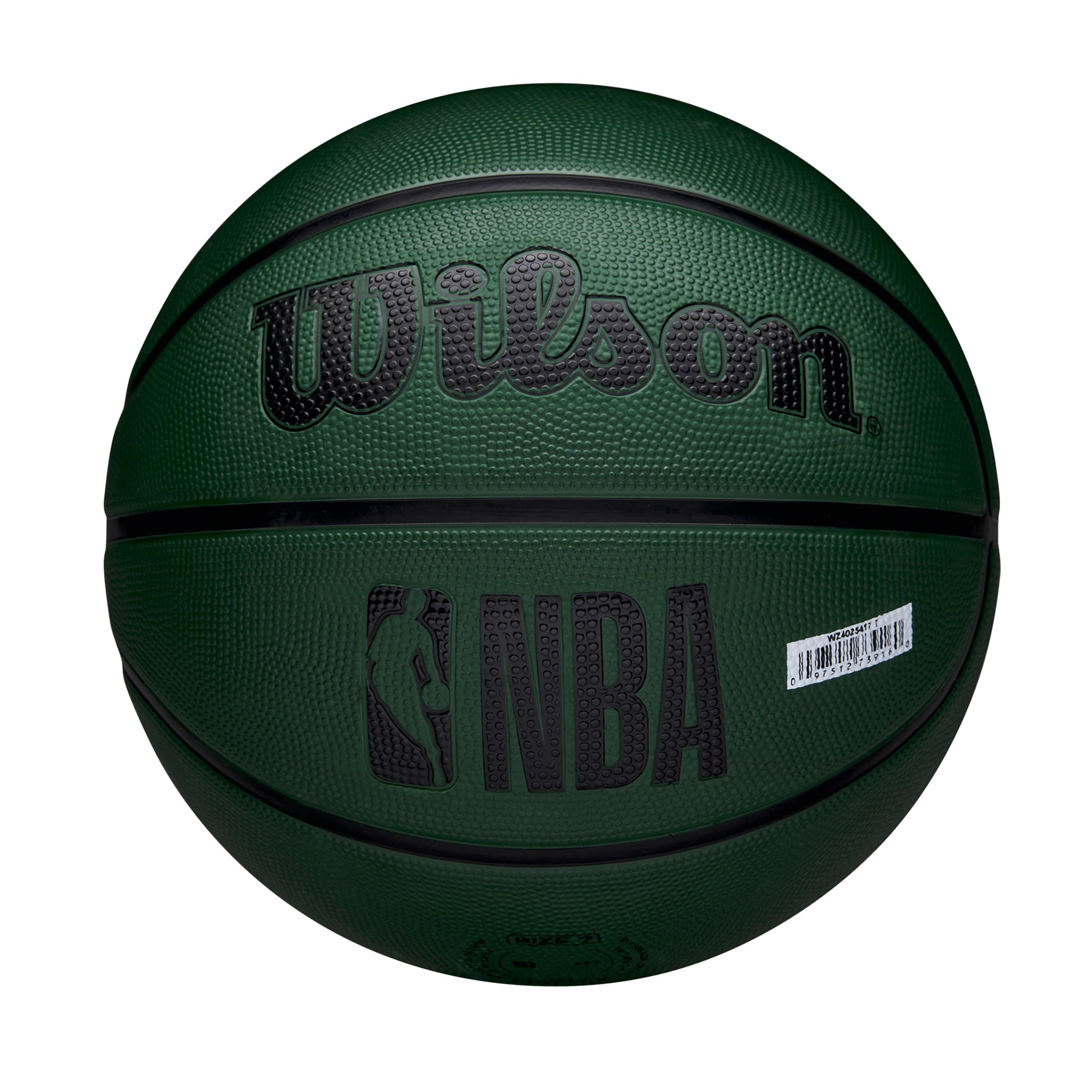Wilson NBA TEAM TRIBUTE SOLID BSKT MIL BUCKS 5, zielony