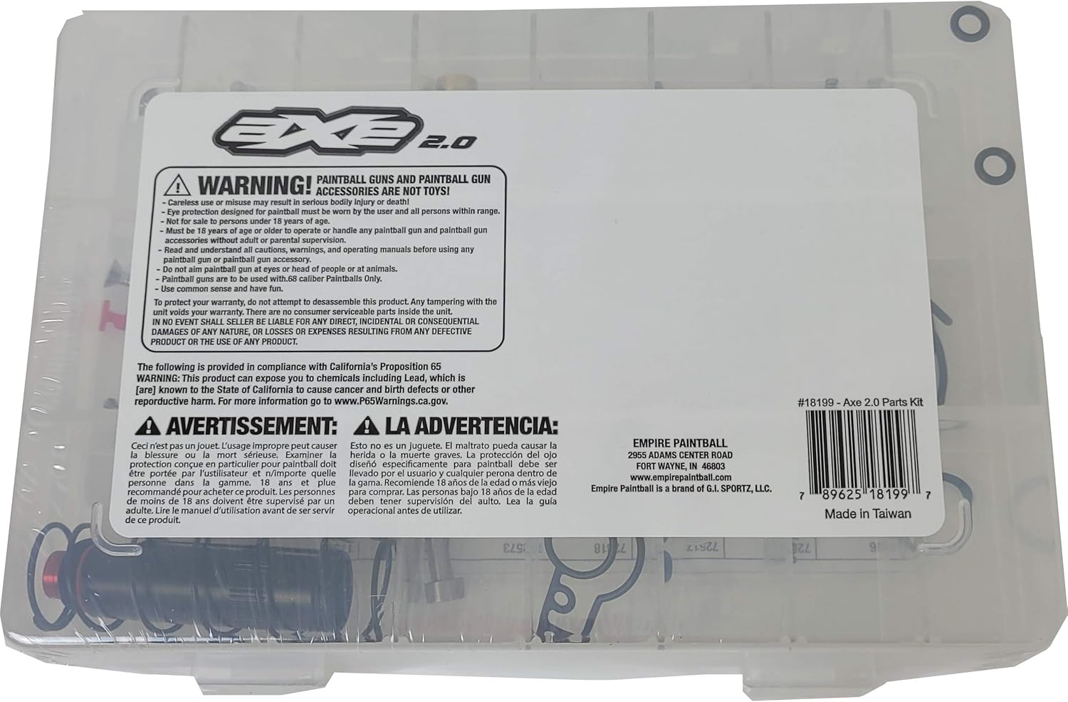 Empire Axe 2.0 Parts Kit