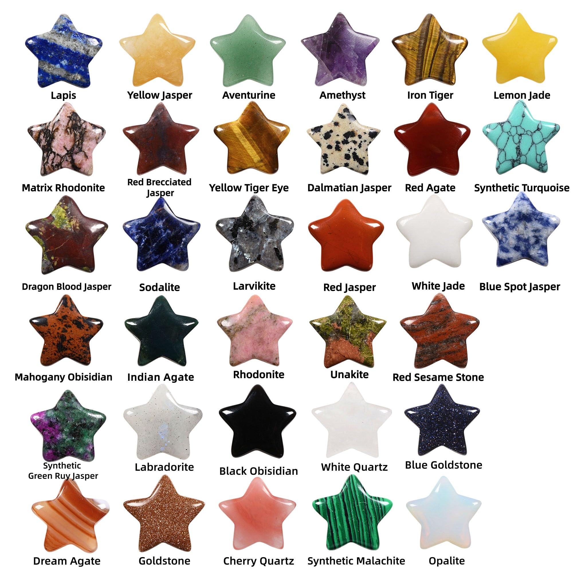42 Sets Bulk Pocket Hug Little Star Worry Stones Token Gift Card for Friends Colleagues Family Distance Social Celebration of Life Gift